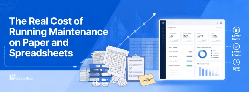The Real Cost of Running Maintenance on Paper and Spreadsheets