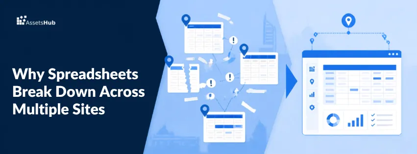 Why Spreadsheets Break Down Across Multiple Sites